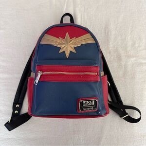 Marvel Loungefly Captain Marvel Mini Backpack